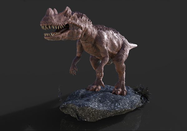 恐龙高清三维模型